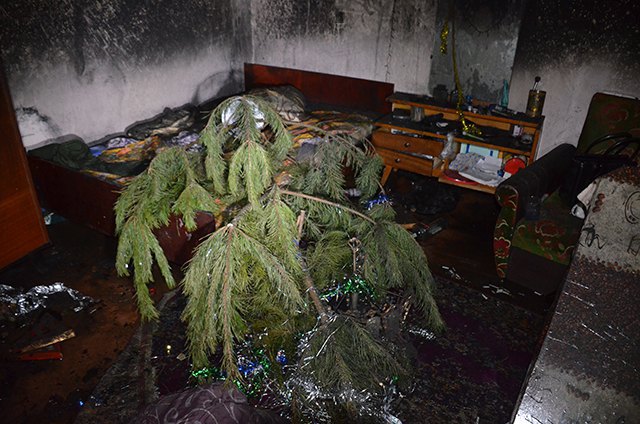 В Николаеве в пожаре в квартире погибла молодая супружеская пара